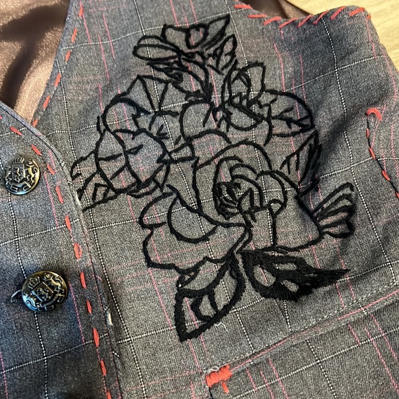 RAW 7 beautiful rare vest size M but fits more like Small - Picture 5 of 10